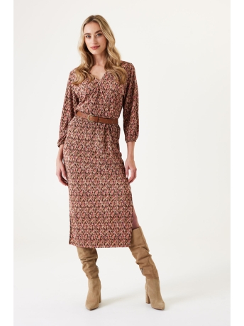 Garcia Jurk JURK MET PRINT H30282 4167 GOLDEN BROWN