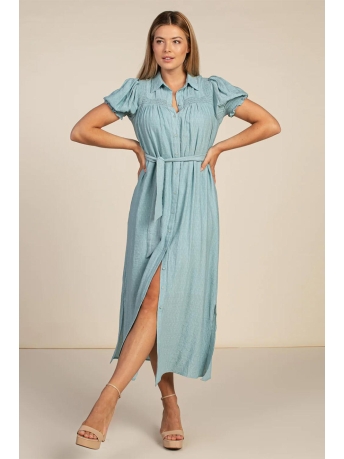 Aaiko Jurk LEONORA VIS 521 164411 ROSEMARY BLUE
