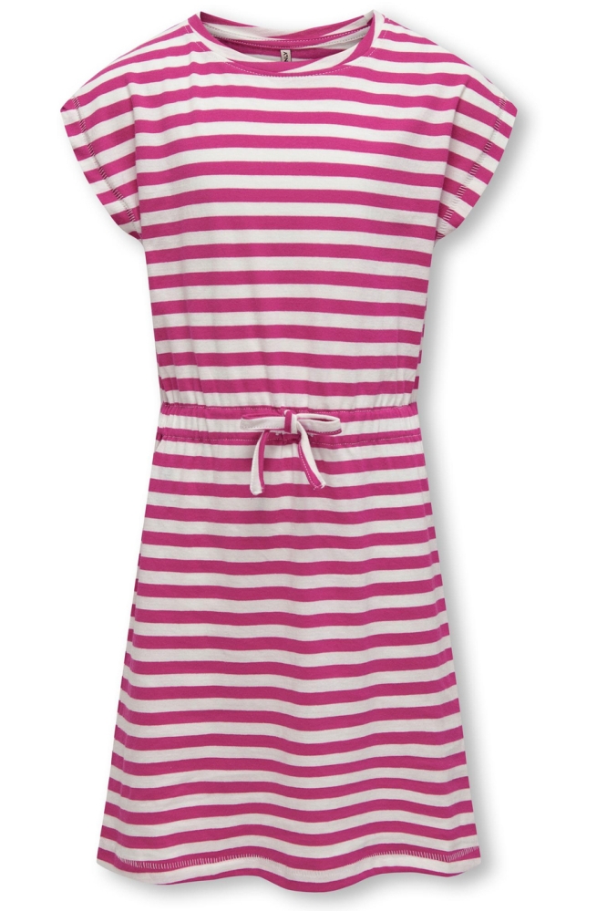 KONMAY S/S DRESS NOOS JRS 15186520 Very Berry/Cloud dancer