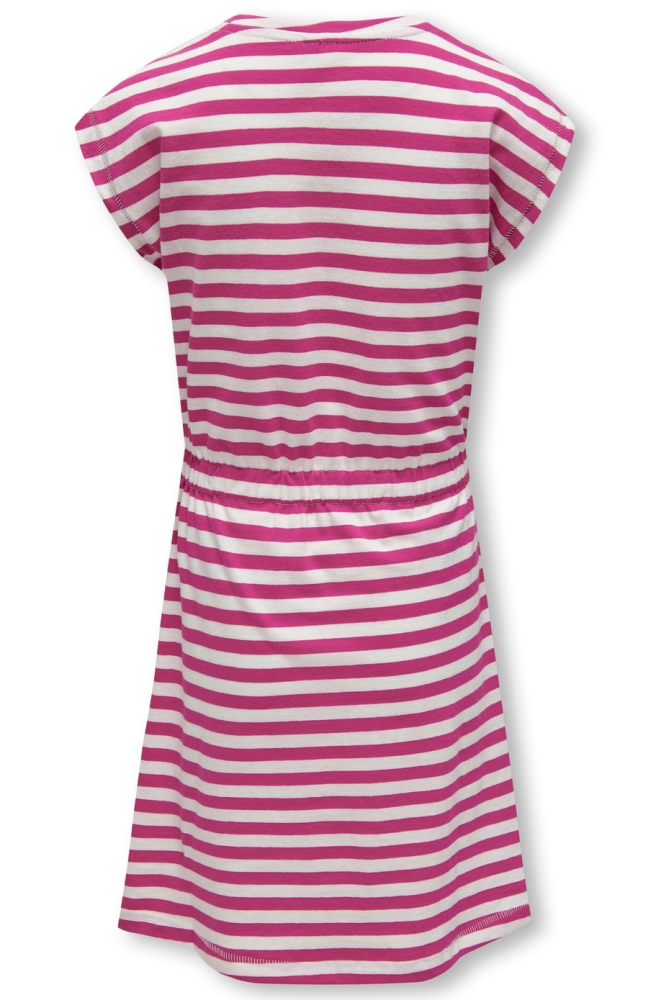 KONMAY S/S DRESS NOOS JRS 15186520 Very Berry/Cloud dancer