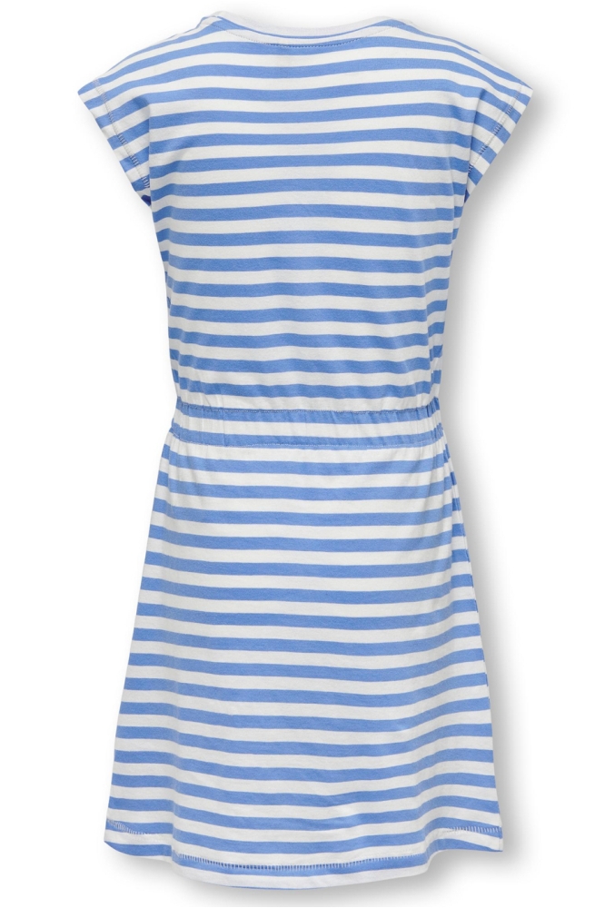 KONMAY S/S DRESS NOOS JRS 15186520 Provence/Cloud Dancer