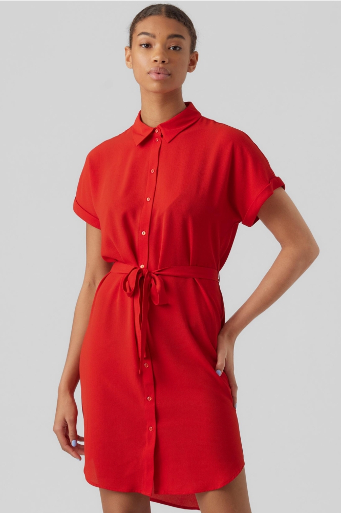 Humoristisch Te voet Recreatie vmsasha shirt ss dress ga wvn exc 10288496 vero moda jurk chinese red Humoristisch Te voet Recreatie vmsasha shirt ss dress ga wvn exc 10288496 vero moda jurk chinese red