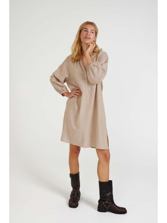 Freequent Jurk FQLAVA DR KAFTAN S 127371 SAND MELANGE