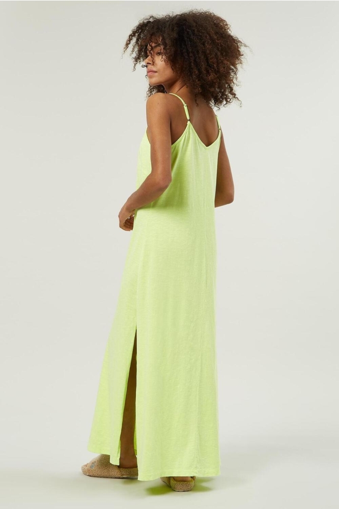 STRAPPY DRESS 20 307 3202  1036 FADED FLUOR YELLOW