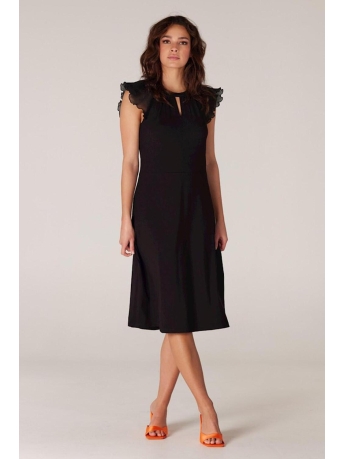 Juffrouw Jansen Jurk DENVER S23 SLEEVELESS DRESS 999 BLACK