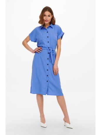 Only Jurk ONLHANNOVER S/S SHIRT DRESS NOOS WV 15191953 Ultrramarine