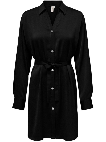 Only Jurk ONLNALA LS SHIRT DRESS WVN 15305512 Black