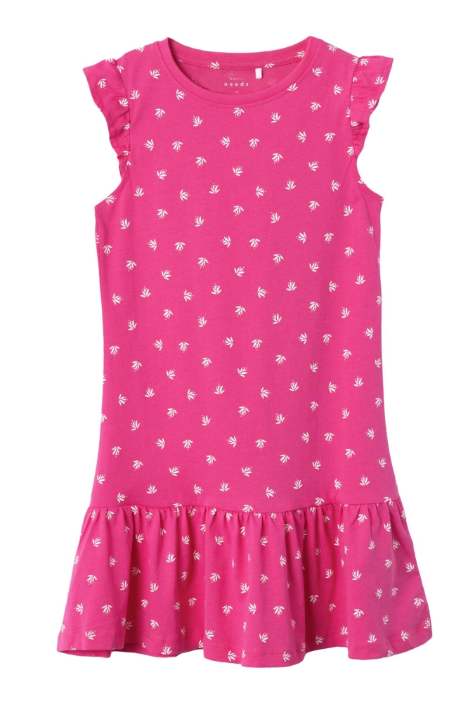 NKFVIDA CAPSL DRESS D1 NOOS 13214406 Pink Yarrow