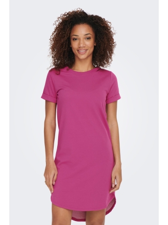 Jacqueline de Yong Jurk JDYIVY S/S DRESS JRS NOOS 15174793 Festival Fuchsia