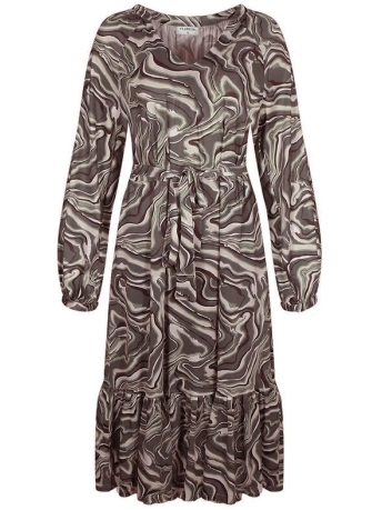 Fluresk Jurk LOU JURK 23VFF01 001503 ZWART KLEI