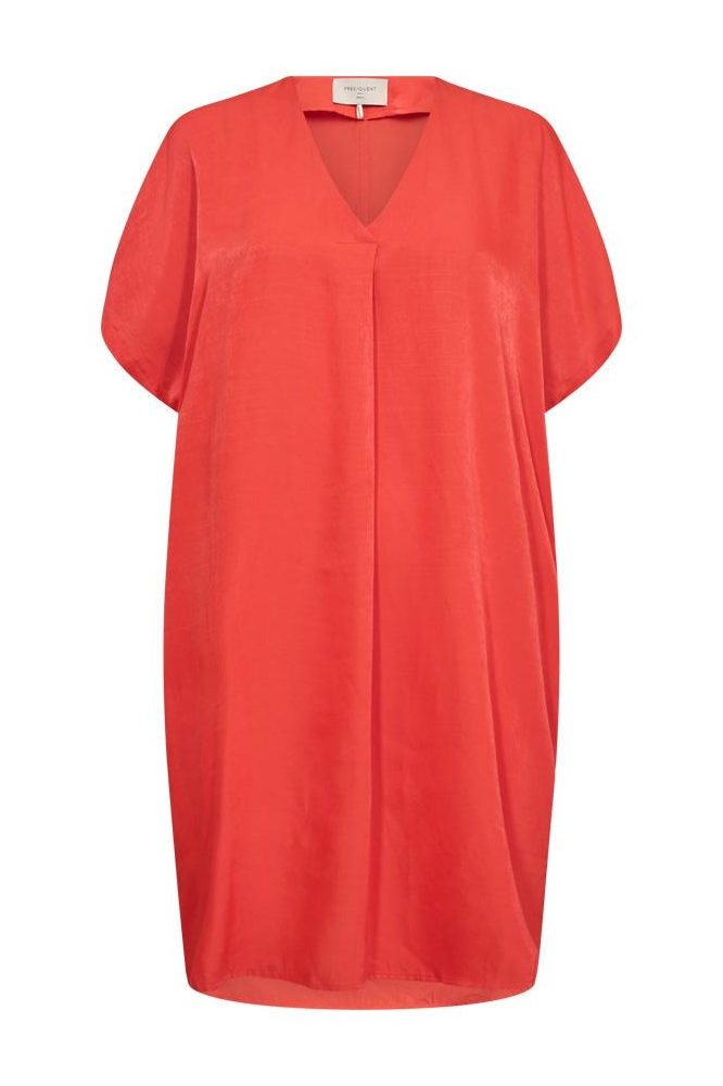 Onvermijdelijk Buurt bijnaam fqdolina dress 201971 freequent jurk cherry tomato