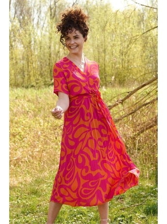 FOS Amsterdam Jurk CONNIE MATISSE 6563 640 FUSHIA