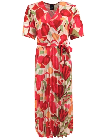 FOS Amsterdam Jurk CONNIE TULP 6564 600 ROOD