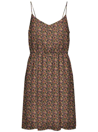 Vero Moda Jurk VMSMILLA SINGLET SHORT DRESS WVN GA 10289489 BLACK/MARI