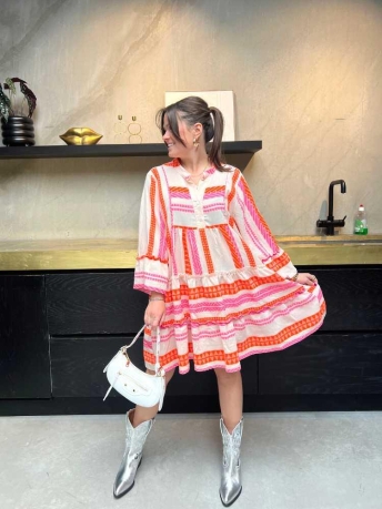 Typical Jill Jurk RAVI DRESS 10654  ORANGE