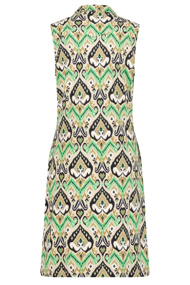DODA DRESS M36 390 1246 GREEN ETHNIC