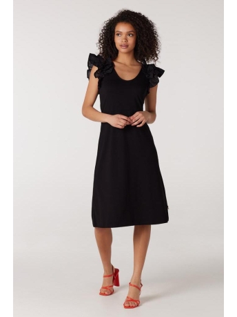 Juffrouw Jansen Jurk FIONA H23 DRESS 999 BLACK