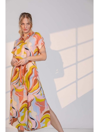 AndCo Woman Jurk ALBA AMALFI DR213 Terra