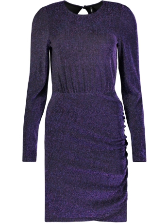Only Jurk ONLNEW RICH L/S GLITTER DRESS JRS 15310130 Wave Rider/Bayberry g