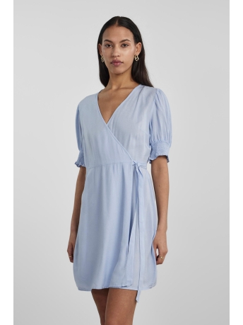 Pieces Jurk PCTALA 2/4 WRAP DRESS NOOS BC 17133694 Kentucky Blue
