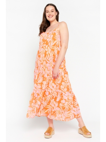LolaLiza Jurk R ATROPIK 08602036 1255 orange bright