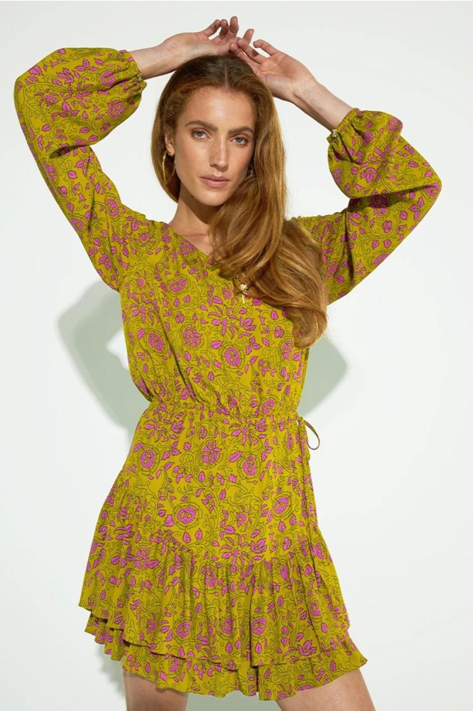 OLIVIA DR FW23J910 600 olive green