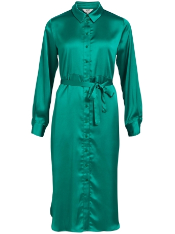 Object Jurk OBJSATEEN L/S SHIRT DRESS PB14 DIV 23042283 Lush Meadow