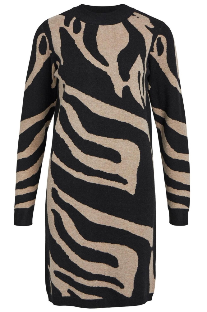Object zwarte dames jurk