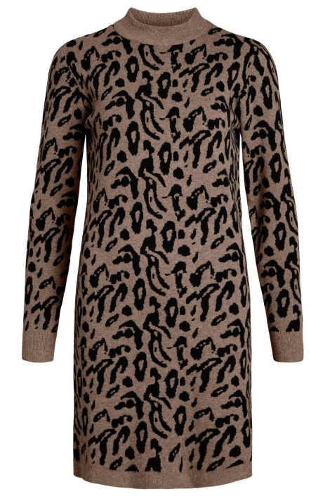 Object beige dames jurk