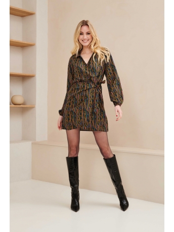 Lofty Manner Jurk DRESS SARA 766 abstract landscape p