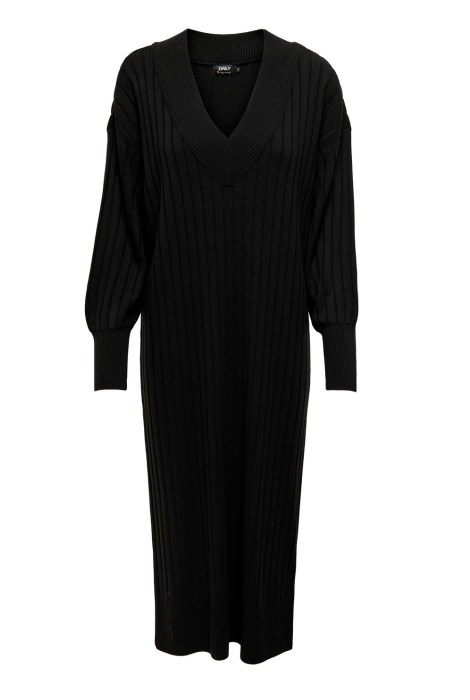 Only Carmakoma carnew tessa l/s midi v dress noos