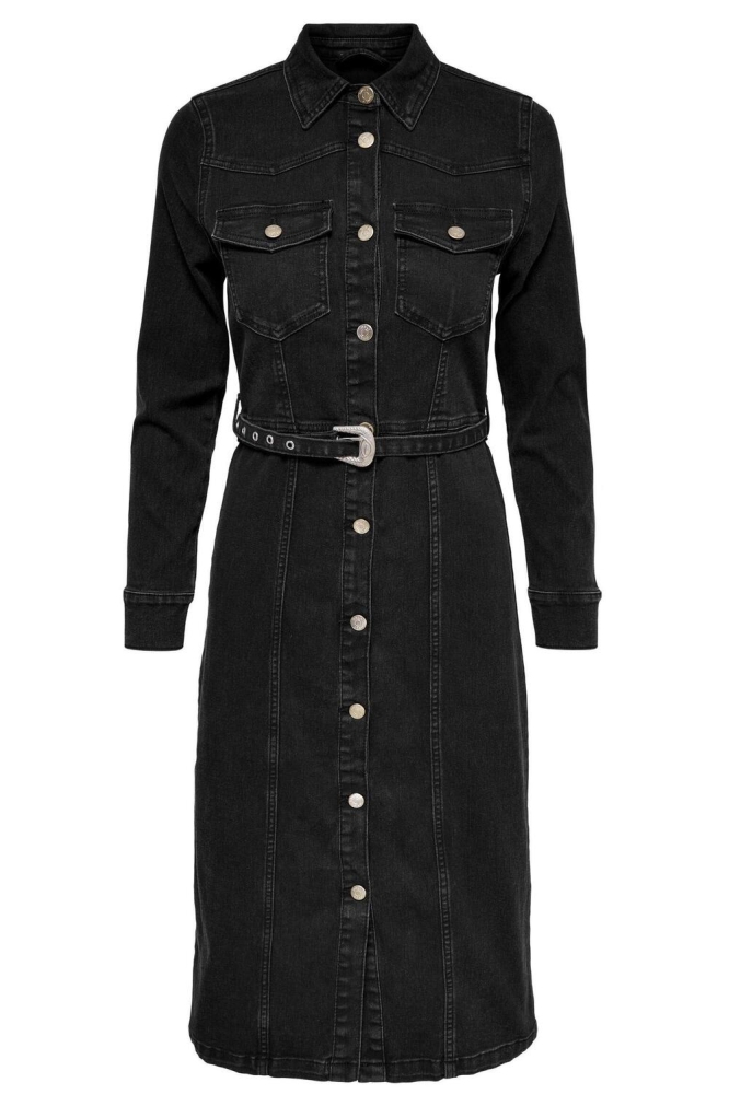 ONLMYTH BELT DNM DRESS EX 15308011 BLACK
