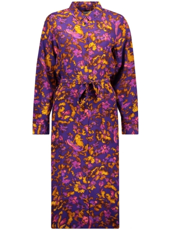 Ichi Jurk IHCELIVON DR 20120134 202168 PURPLE MULTI FLOWER AOP