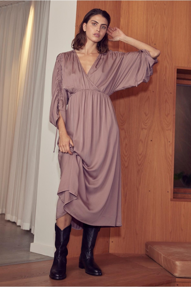 VIMATEA 3 4 SLEEVE MIDI 14088956 TWILIGHT MAUVE