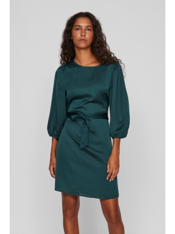 Vila Jurk VIELLETTE 3/4 DRESS - NOOS 14084521 PONDEROSA PINE