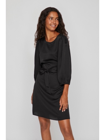 Vila Jurk VIELLETTE 3/4 DRESS - NOOS 14084521 BLACK