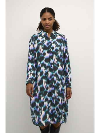 Kaffe Jurk KAAMILIA SHIRT DRESS 10507802 104759 DIGITAL FLOWER PRINT