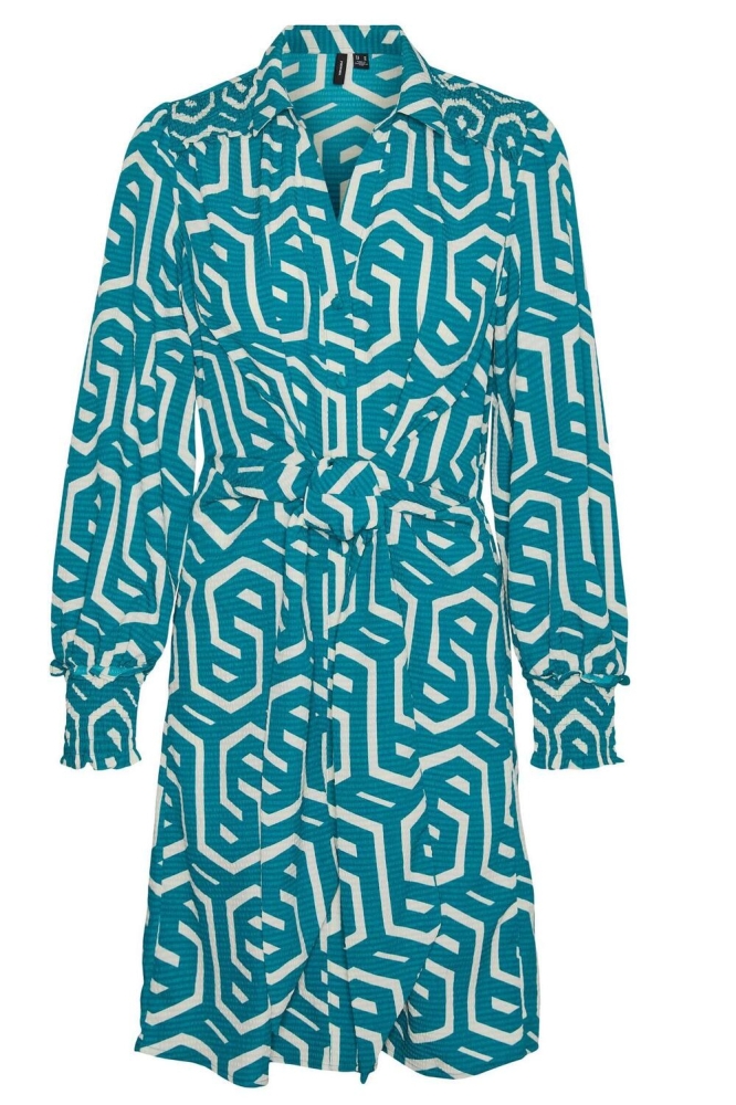 VMCIFA L/S ABK DRESS WVN BTQ 10295549 PARASAILING