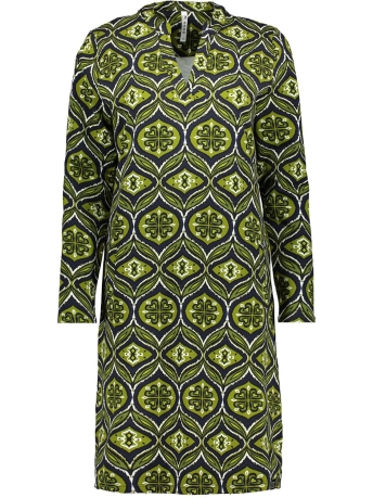 Zoso Jurk FAY SPORTY PRINTED DRESS 234 0074-0000 OLIVE BLACK