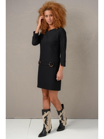 Maicazz Jurk GEA JURK FA23 40 026 BLACK D4