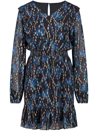Circle of Trust Jurk EVA DRESS OW23 25 1059 BLUE FLOWERS
