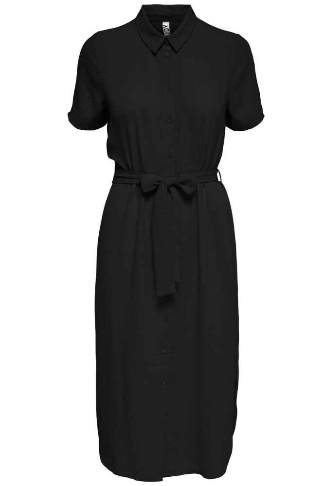 JDYDIVYA S/S SHIRT DRESS WVN EXP 15313559 BLACK