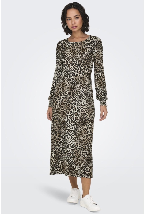 jdysvan l s smock detail dress jrs 15323664 jacqueline de yong jurk malt ball leo