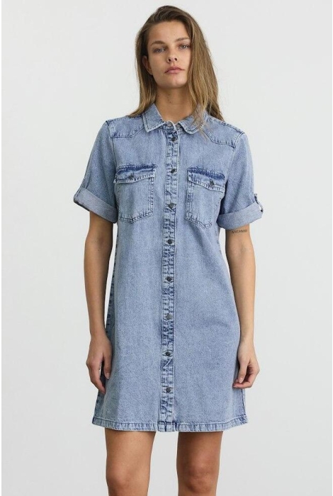 Noisy may nmnew signe s/s denim dress wg003lb