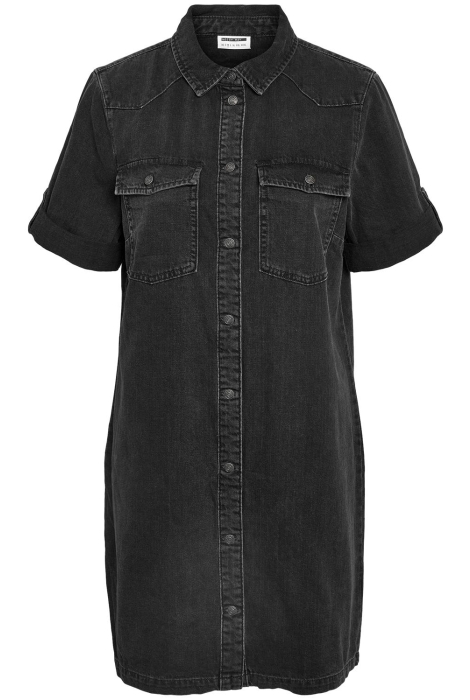 Noisy may nmnew signe s/s denim dress wg001bl