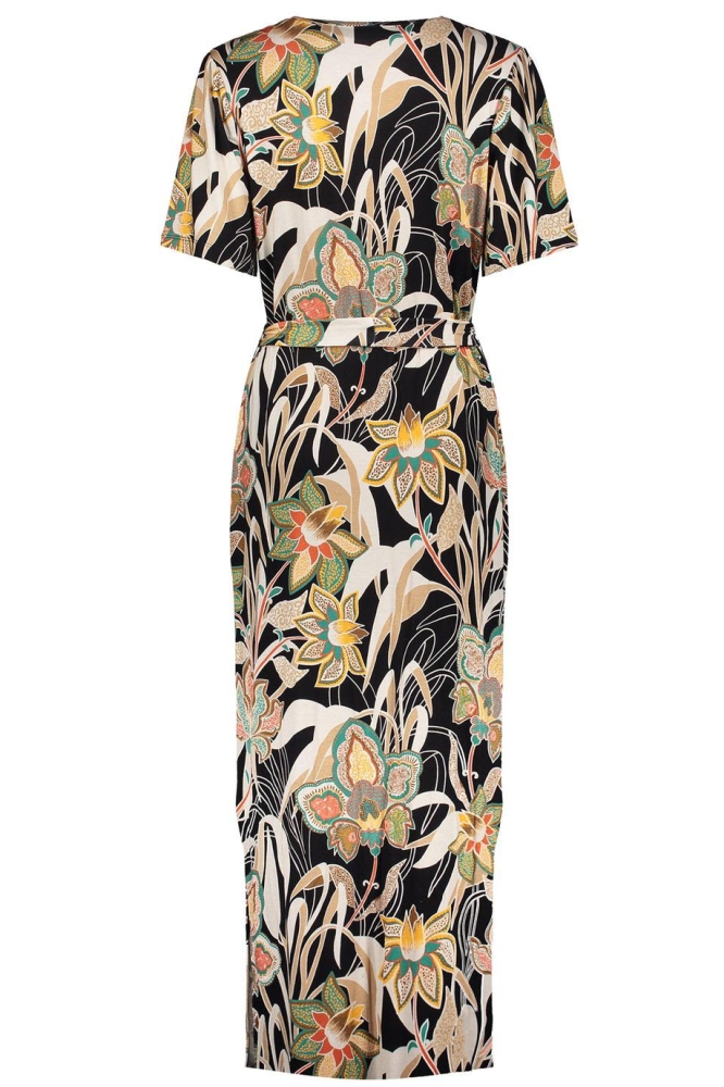 FAY MAXI JURK MET PRINT 47136 60 Emerald/Orange