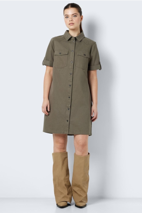 Noisy may nmnew signe s/s denim dress clr noo