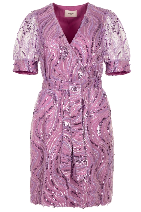 Freebird roze dames jurk | Vooraanzicht
