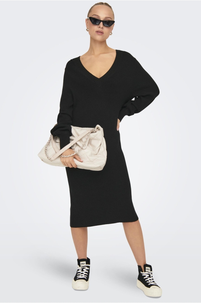 Only zwarte dames jurk | Model