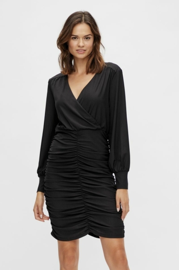 Vila Jurk VIPARTINA L/S DRESS NOOS 14066145 Black